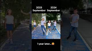 1 Year Ago Dancing On The Sidewalk