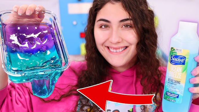 How to Make Slime with Laundry Detergent, Glue, and Shampoo