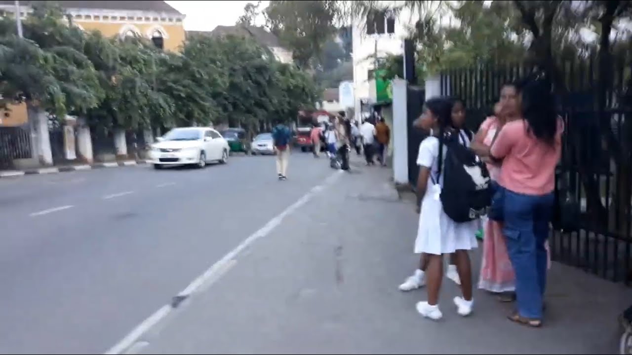 Walking in Kandy Sri Lanka