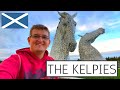 Visiting The Kelpies In Scotland | 30 METRE HIGH Horse Sculptures!