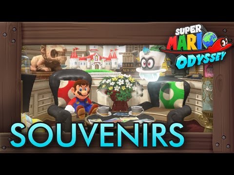 Video: Super Mario Odyssey Souvenir-lista - Souvenirpriser Och Hur Man Låser Upp Varje Mario-souvenir I Super Mario Odyssey