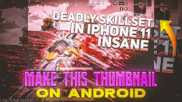 HOW TO MAKE THUMBNAIL LIKE @CLONEXGAMING@SOLORUSH@KHOONIYT@enzopubgmobile@oggod