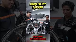 Harley Fat Boy độ Khủng - Gắp đơn và Mâm độ | Hưng Harley Saigon #HarleyDavidson #FatBoy #Softail