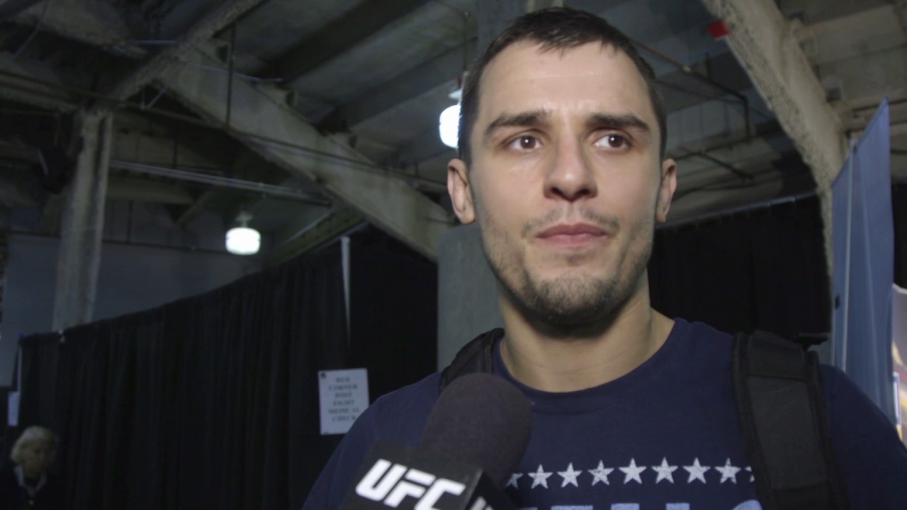 championship belt UFC 210: Myles Jury Backstage Interview