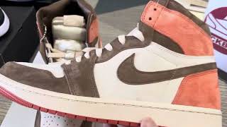 AIR JORDAN 1 RETRO HIGH OG 'DUSTED CLAY' WMNS 2024 FQ2941-200 Kickbulk sneakers shoes free shipping