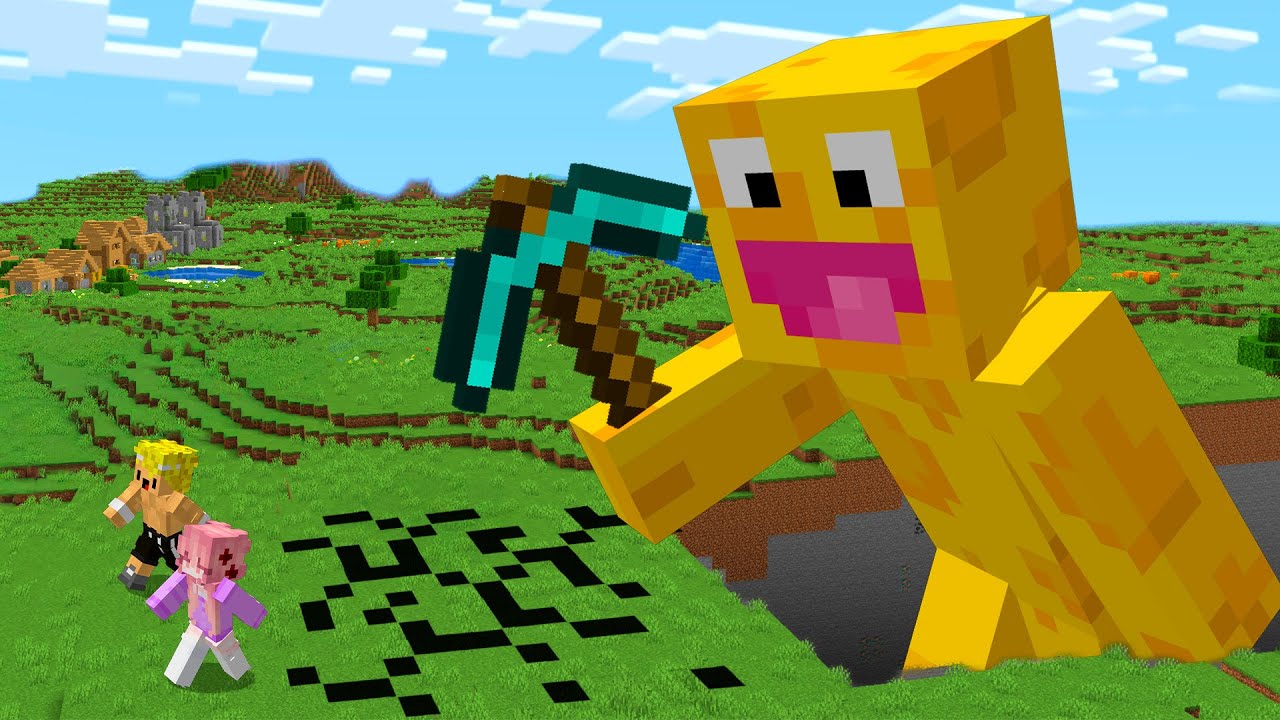 TROLLEÉ a Mis AMIGOS Haciéndome GIGANTE en Minecraft!