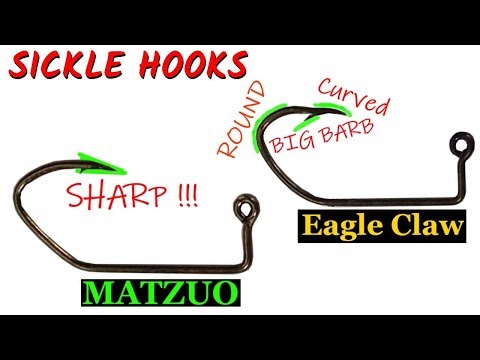 Sickle Hooks Vs J Hooks