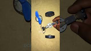 DVD Dyanomo DC Motor Using Mini Dyanomo Motor and Magnets