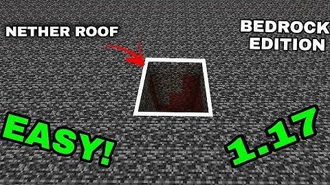 How to break Bedrock in Survival Minecraft 1.17 | JAVA + BEDROCK