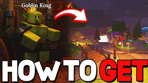 How To COMPLETE GOBLIN KING QUEST & Enter Goblin Cave In The Forge! Roblox