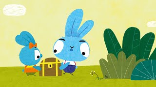 HIDDEN TREASURE. Episode 6. BRAVE BUNNIES. Cartoon For Сhildren. Best Video for Kids