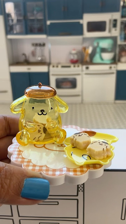 MiniVerse Pompompurin Cookie Jar! 💛🤎 #miniverse #miniversehellokittyandfriends #miniatures