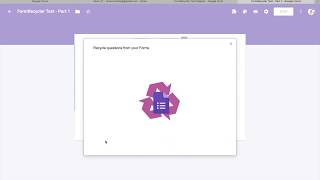Form Recycler - Google's GMAIL Add-on for Google Forms (FormRecycler) - Created by Toris Consulting