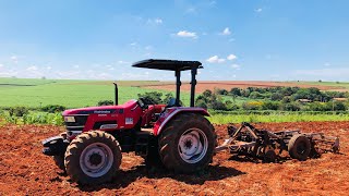 MAHINDRA 6075 NO SUBSOLADOR DE 5 HASTES DE ARRASTO!