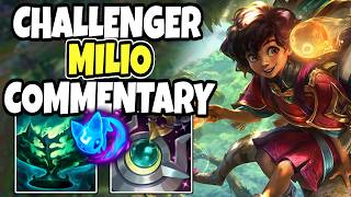 Playing milio to climb in challenger - Challenger support commentary