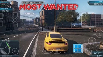 Need for Speed: Most Wanted 2012 Gameplay (HD 60Fps) Android Winlator 10 Beta 2 (Windows Emulator)