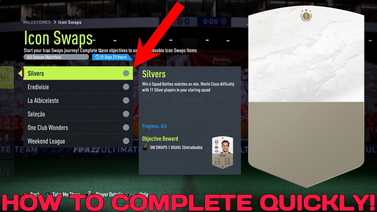 HOW TO COMPLETE ICON SWAPS OBJECTIVES FAST! (UNLOCK ICON TOKENS FAST) - FIFA 22