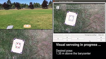 Image-Based Visual Servoing of a Quadrotor Using Nonlinear Model Predictive Control