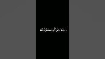 {فقاتل في سبيل الله لا تكلف} الشيخ إدريس أبكر صوت مريح قرآن كريم كرومات شاشه سوداء سورة النساء