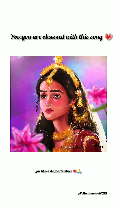 sahaj swabhav paryo naval kishori💗||Radha Rani 🙏||obsessed with this song ||Jai Shree Radha Krishna💗