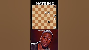Chess Puzzle, White to move Mate In 2 !!