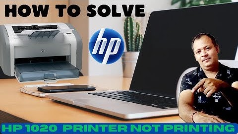 Hp 1020 printer print nahi kar raha| red and green light jal jata hai