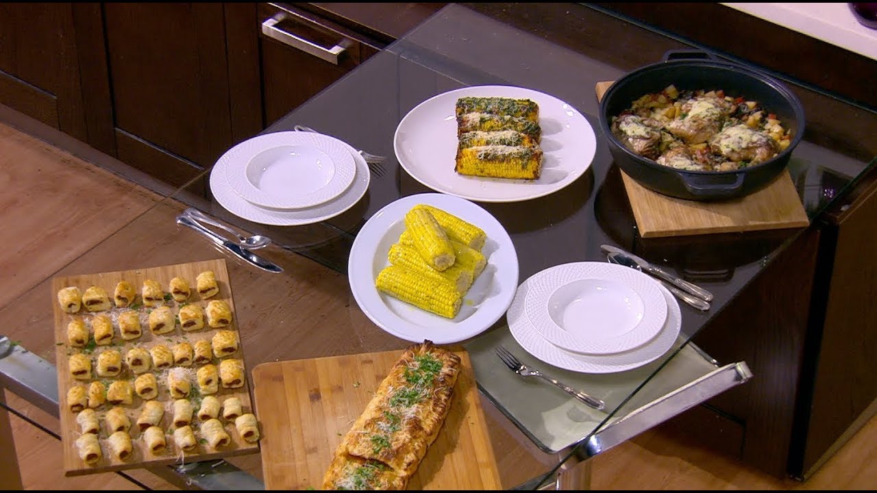 دجاج بالبطاطس و الثوم - رول السجق - ذرة بالبارميزان | اميرة في المطبخ حلقة كاملة