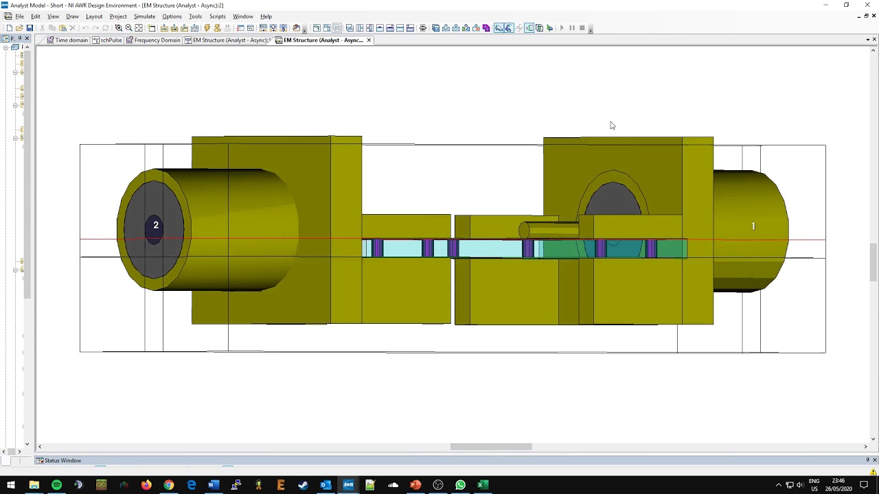 3D view of the model - YouTube
