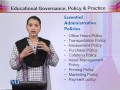 EDU603 Educational Governance Policy and Practice Lecture No 192