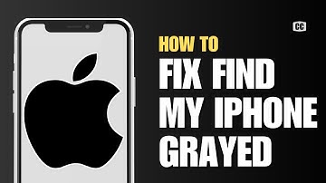 How to Fix Find My iPhone Grayed Out Problem on iPhone | Turn OFF Find My iPhone (2024)
