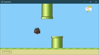 C# Tutorial - How to make a Flappy bird Game in C# | FoxLearn screenshot 1