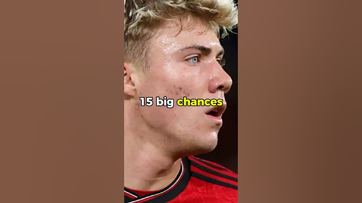 højlund is finally playing good