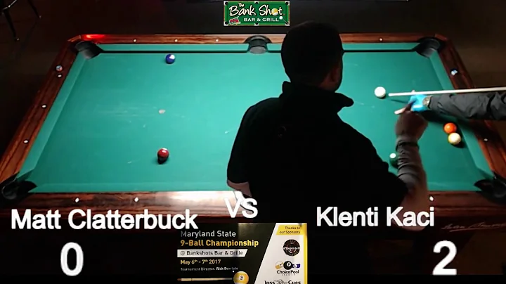 Klenti Kaci Vs Matt Clatterbuck - Maryland 9-ball ...