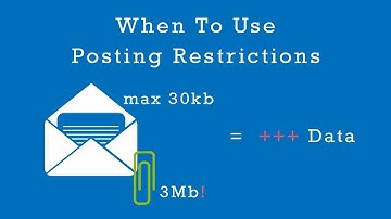 Using Posting Restrictions With Simplelists Email Management