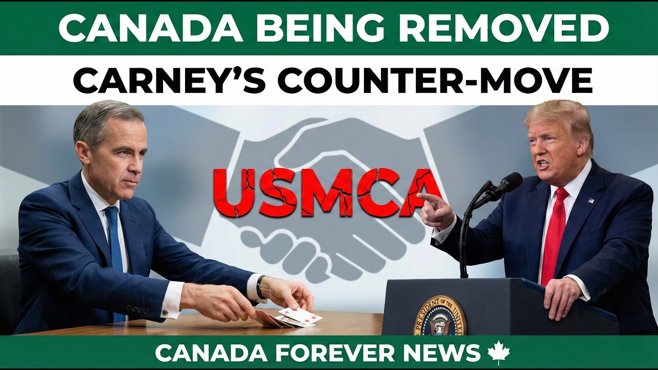 Carney OUTSMARTS Trump's Secret Plan to Remove Canada From the Trade Deal