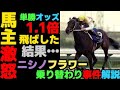 馬主がキレた!単勝1.1倍のニシノフラワーを飛ばし、鞍上からも飛んだ佐藤正雄…ニシノフラワー乗り替わり事件解説【競馬ゆっくり】【ゆっくり解説】【ゆっくり茶番劇】【競馬事件簿】【理不尽な乗り替わり】