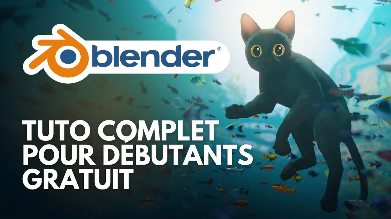 Apprendre Blender - Tutoriel pour débutant [COMPLET]