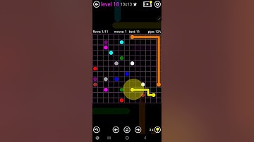 How To Solve Flow Free Purple Pack Level 18 13x13 Harder Board Walk Through Solution Walkthrough