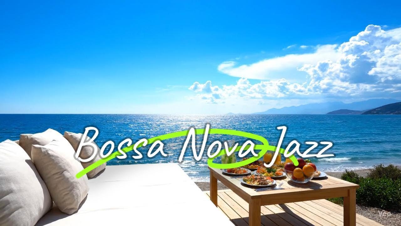 Beachside Jazz Vibes 🌊 | Smooth Relaxing Music for Work, Study & Productive Hours