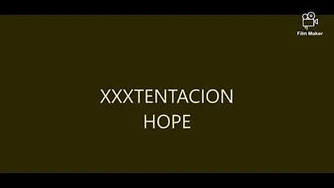 XXXTENCTACION hope Lyrics