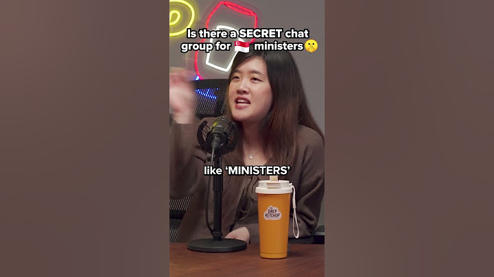 Is there a TOP SECRET chat group for the Singapore government?? #lawrencewong #pmwong #singapore #sg