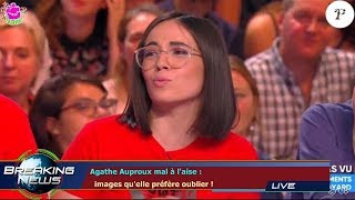 Agathe Auproux mal à l'aise :   images qu'elle préfère oublier !