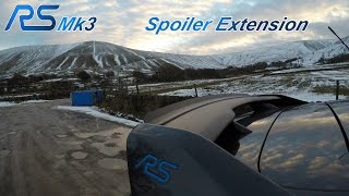 Ford Focus RS Mk3 - Spoiler Extension