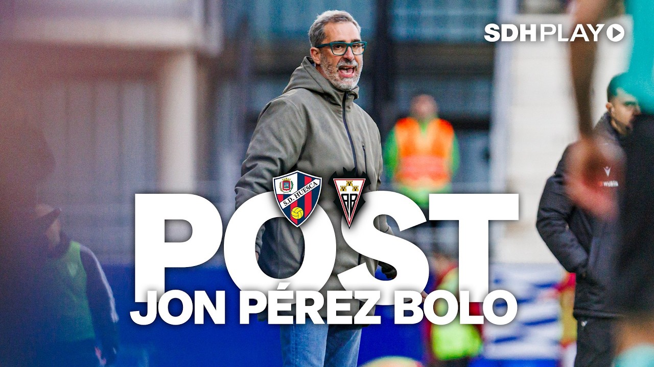 Jon Pérez Bolo tras el #HuescaAlbaceteBP: 