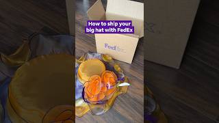 Big, Bold Hats Packed By FedEx