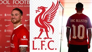 SIGNING DAY: Alexis Mac Allister at Liverpool | Welcome to Liverpool | OFFICIAL