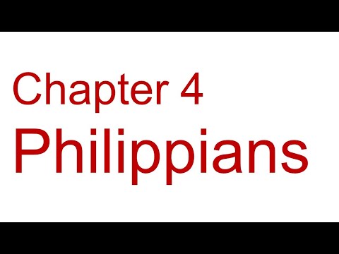 Video: Kada je napisano philippians?