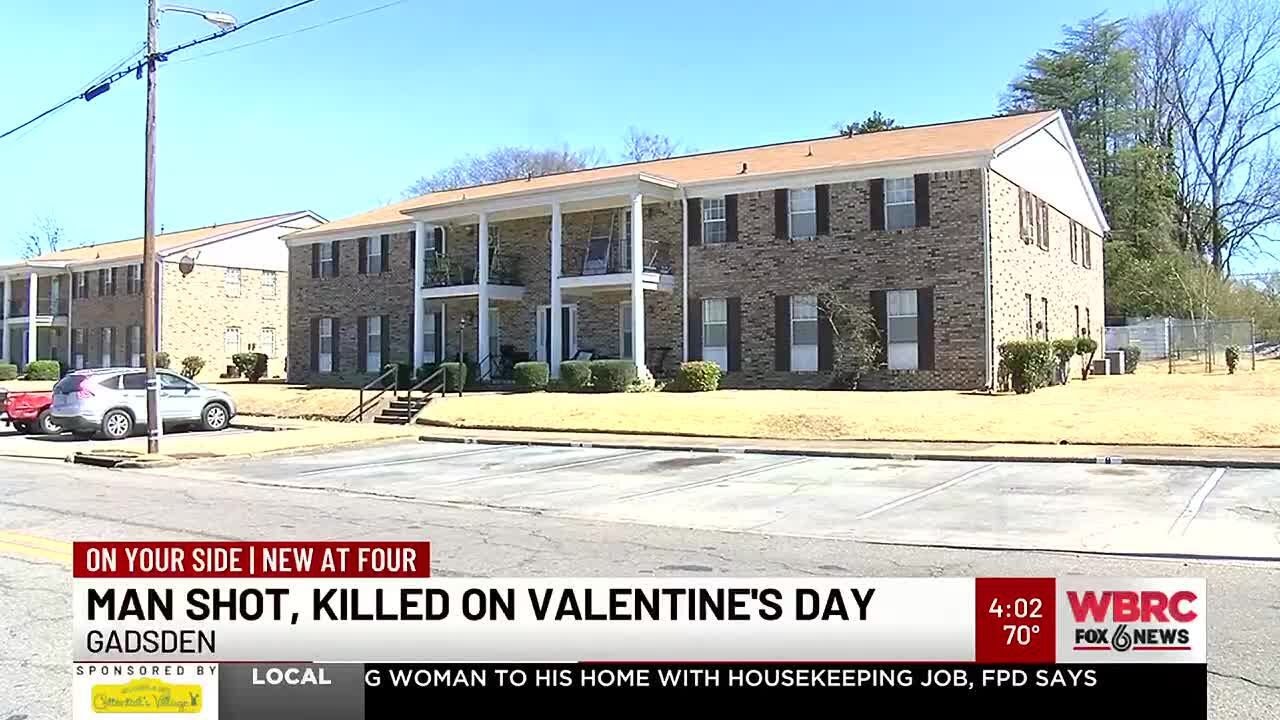 Man shot, killed on Valentine's Day in Gadsden