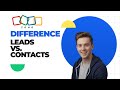 Leads vs Contacts in Zoho CRM Explained  Which One Should You Use