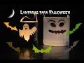 Lámparas para halloween